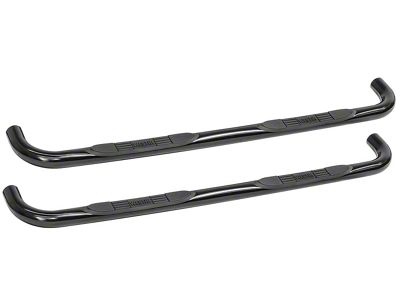 E-Series 3-Inch Nerf Side Step Bars; Black (11-16 F-250 Super Duty SuperCrew)