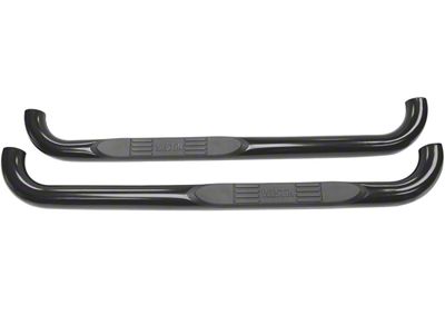 E-Series 3-Inch Nerf Side Step Bars; Black (17-24 F-250 Super Duty Regular Cab)