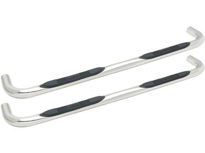 E-Series 3-Inch Nerf Side Step Bars; Stainless Steel (17-24 F-250 Super Duty SuperCrew)