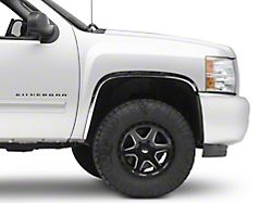 Wheel Well Fender Trim Molding; Stainless Steel (07-13 Silverado 1500)