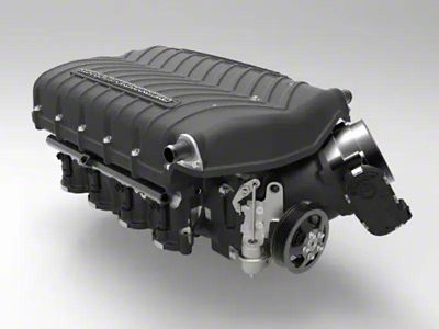 Whipple Gen 5x W185AX 3.0L Intercooled Supercharger Kit; Black; Stage 1 (21-23 5.0L F-150 w/ Pro Power Onboard)