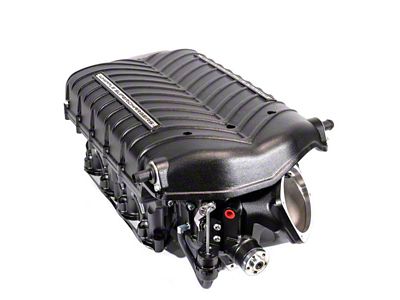 Whipple Gen 5x W185AX 3.0L Intercooled Supercharger Kit with 3-Year/36K Mile Powertrain Warranty; Black; Stage 1 (21-23 5.0L F-150 w/ Pro Power Onboard)