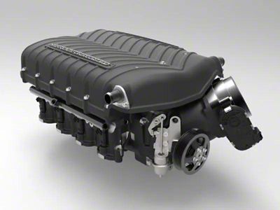 Whipple Gen 5x W185AX 3.0L Intercooled Supercharger Kit; Black; Stage 2 (21-23 5.0L F-150 w/ Pro Power Onboard)