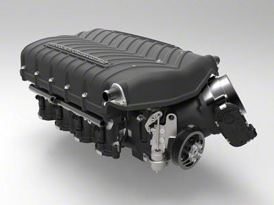 Whipple Gen 5x W185AX 3.0L Intercooled Supercharger Kit; Black; Stage 2 (21-23 5.0L F-150 w/o Pro Power Onboard)