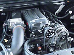 Whipple W140AX 2.3L Intercooled Supercharger Kit; Black (04-06 6.0L Silverado 1500)