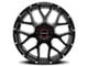 Wicked Offroad W903 Gloss Black Milled 6-Lug Wheel; 20x10; -19mm Offset (04-08 F-150)