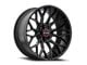 Wicked Offroad W934 Satin Black 6-Lug Wheel; 22x10; -19mm Offset (04-08 F-150)