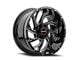 Wicked Offroad W930 Gloss Black Milled 6-Lug Wheel; 20x9; 0mm Offset (07-14 Tahoe)