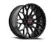 Wicked Offroad W934 Satin Black 6-Lug Wheel; 22x10; -19mm Offset (07-14 Yukon)