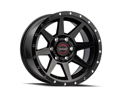 Wicked Offroad W935 Satin Black 6-Lug Wheel; 17x9; 0mm Offset (07-14 Yukon)