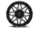 Wicked Offroad W909 Gloss Black Milled 5-Lug Wheel; 20x10; -24mm Offset (09-18 RAM 1500)