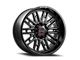 Wicked Offroad W937 Satin Black Milled 8-Lug Wheel; 20x10; -19mm Offset (10-18 RAM 2500)