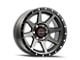 Wicked Offroad W909 Gloss Black Milled 6-Lug Wheel; 20x9; 0mm Offset (14-18 Sierra 1500)