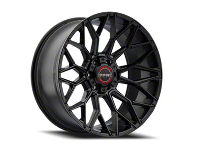 Wicked Offroad W934 Satin Black 6-Lug Wheel; 22x10; -19mm Offset (15-20 Tahoe)