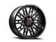 Wicked Offroad W937 Satin Black Milled 6-Lug Wheel; 20x10; -19mm Offset (15-20 Tahoe)