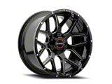 Wicked Offroad W903 Gloss Black Milled 6-Lug Wheel; 20x10; -19mm Offset (23-25 Canyon)