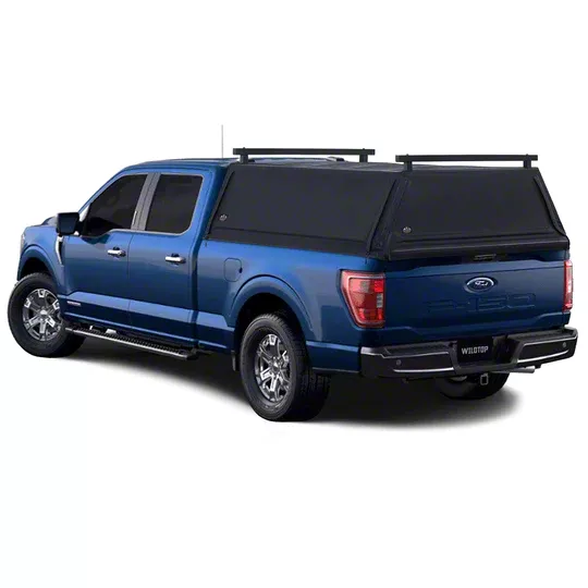 WildTop F-150 Soft Truck Cap with Integrated Roof Rack WT11613T (15-25 ...