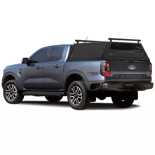 WildTop Ranger Soft Truck Cap with Integrated Roof Rack WT11636T (24-25 ...