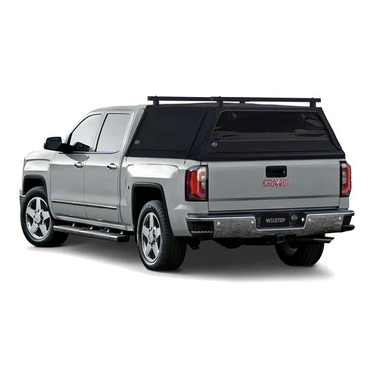 WildTop Silverado 1500 Soft Truck Cap with Integrated Roof Rack ...