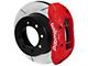 Wilwood Tactical Extreme TX6-DM Rear Big Brake Kit with 15.50-Inch Slotted Rotors; Red Calipers (23-25 4WD F-250 Super Duty SRW)