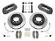 Wilwood Tactical Extreme TX6R Rear Big Brake Kit with 16-Inch Slotted Rotors; Anodized Clear Calipers (13-24 4WD F-350 Super Duty)