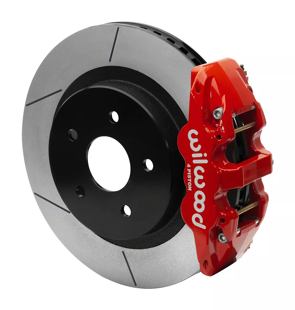 Wilwood RAM 1500 AERO4 Rear Big Brake Kit with 15-Inch Slotted Rotors ...