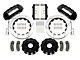 Wilwood Tactical Extreme TX6R Front Big Brake Kit with 16-Inch Slotted Rotors; Black Calipers (13-18 RAM 1500)