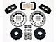 Wilwood AERO4 Rear Big Brake Kit with 14.25-Inch Drilled and Slotted Rotors; Black Calipers (99-06 Silverado 1500)