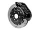 Wilwood Tactical Extreme TX6R Front Big Brake Kit with 16-Inch Slotted Rotors; Black Calipers (19-24 Silverado 1500)