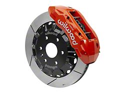 Wilwood Tactical Extreme TX6R Front Big Brake Kit with 16-Inch Slotted Rotors; Red Calipers (19-25 Silverado 1500)