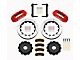 Wilwood Tactical Extreme TX6R Front Big Brake Kit with 16-Inch Slotted Rotors; Red Calipers (99-18 Silverado 1500)