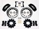 Wilwood TC6R Rear Big Brake Kit with 16-Inch Drilled and Slotted Rotors; Black Calipers (07-10 Silverado 2500 HD)