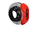 Wilwood Tactical Extreme TX6R Rear Big Brake Kit with 15.50-Inch Slotted Rotors; Red Calipers (11-19 Silverado 3500 HD)