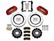 Wilwood Tactical Xtreme TX6R Front Big Brake Kit; Red Calipers (10-20 F-150)