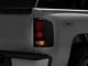 LED Tail Lights; Black Housing; Smoked Lens (07-14 Silverado 2500 HD)