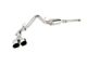 XForce Single Exhaust System with Polished Tip; Side Exit (15-20 2.7L EcoBoost F-150)