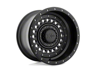 XD Panzer Satin Black 8-Lug Wheel; 20x12; -44mm Offset (01-06 Sierra 2500 HD)