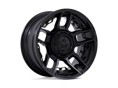 XD Slash Matte Black 8-Lug Wheel; 20x10; -18mm Offset (01-06 Sierra 2500 HD)