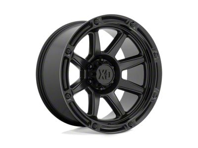 XD Titan Satin Black 8-Lug Wheel; 20x12; -44mm Offset (01-06 Sierra 2500 HD)