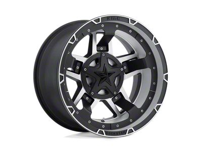 XD Titan Satin Black 8-Lug Wheel; 20x10; -18mm Offset (01-06 Silverado 2500 HD)