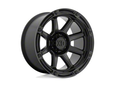 XD Titan Satin Black 8-Lug Wheel; 20x12; -44mm Offset (01-06 Silverado 2500 HD)