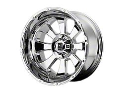 XD Armour Chrome 8-Lug Wheel; 20x9; -12mm Offset (01-06 Silverado 3500 HD SRW)