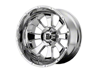 XD Armour Chrome 8-Lug Wheel; 20x9; -12mm Offset (01-06 Silverado 3500 HD SRW)