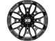 XD Boneyard Gloss Black Milled 5-Lug Wheel; 20x12; -44mm Offset (02-08 RAM 1500, Excluding Mega Cab)