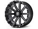 XD Heist Satin Black 5-Lug Wheel; 22x9.5; 15mm Offset (02-08 RAM 1500, Excluding Mega Cab)