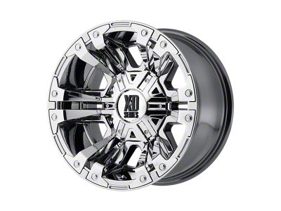 XD Monster II PVD Chrome 5-Lug Wheel; 20x10; -24mm Offset (02-08 RAM 1500, Excluding Mega Cab)