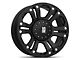 XD Monster Matte Black 5-Lug Wheel; 18x9; 18mm Offset (02-08 RAM 1500, Excluding Mega Cab)