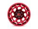 XD Onslaught Candy Red 8-Lug Wheel; 20x10; -18mm Offset (06-08 RAM 1500 Mega Cab)