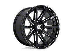 XD Outbreak Gloss Black Milled 5-Lug Wheel; 18x9; 0mm Offset (02-08 RAM 1500, Excluding Mega Cab)