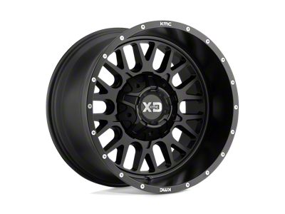 XD Snare Satin Black 5-Lug Wheel; 20x9; 0mm Offset (02-08 RAM 1500, Excluding Mega Cab)